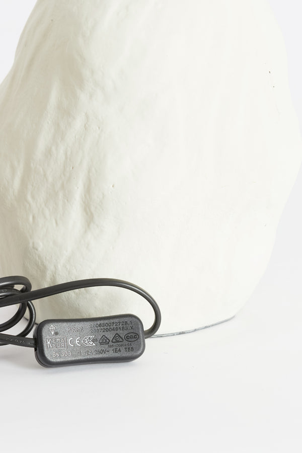 Lamp base 25x20x36 cm MAVELLE cream