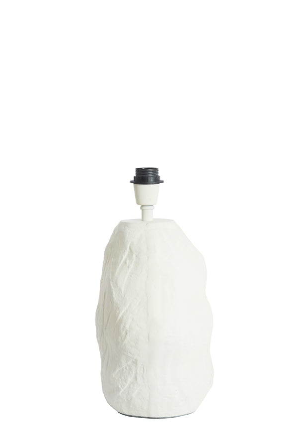 Lamp base 25x20x36 cm MAVELLE cream