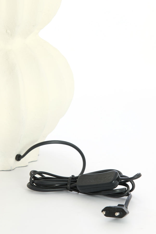 Lamp base 32x30x38 cm KELIAN cream