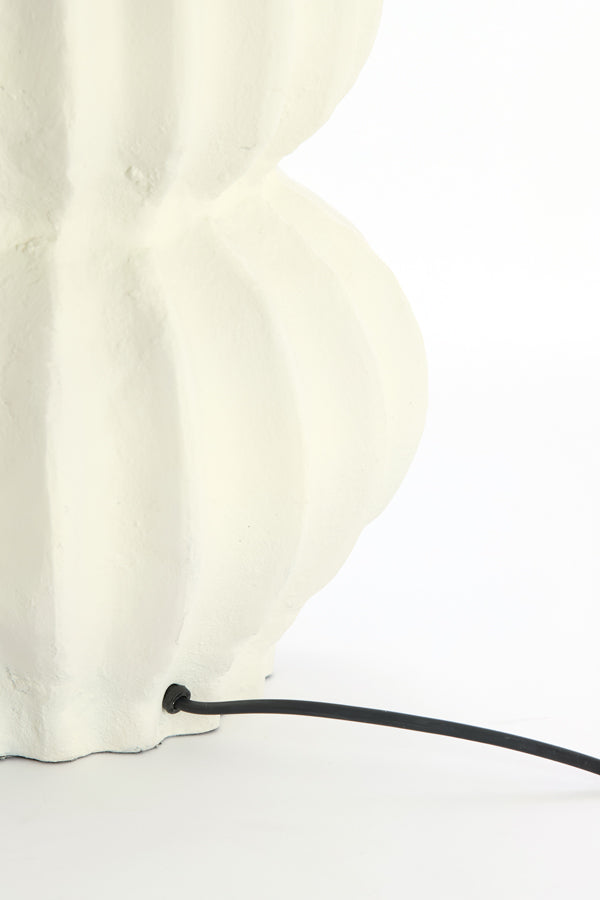 Lamp base 32x30x38 cm KELIAN cream