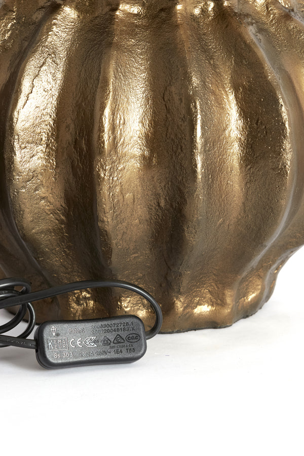 Lamp base 32x30x38 cm KELIAN gold