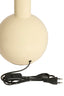 Lamp base 19,5x38,5 cm BENAO shiny cream