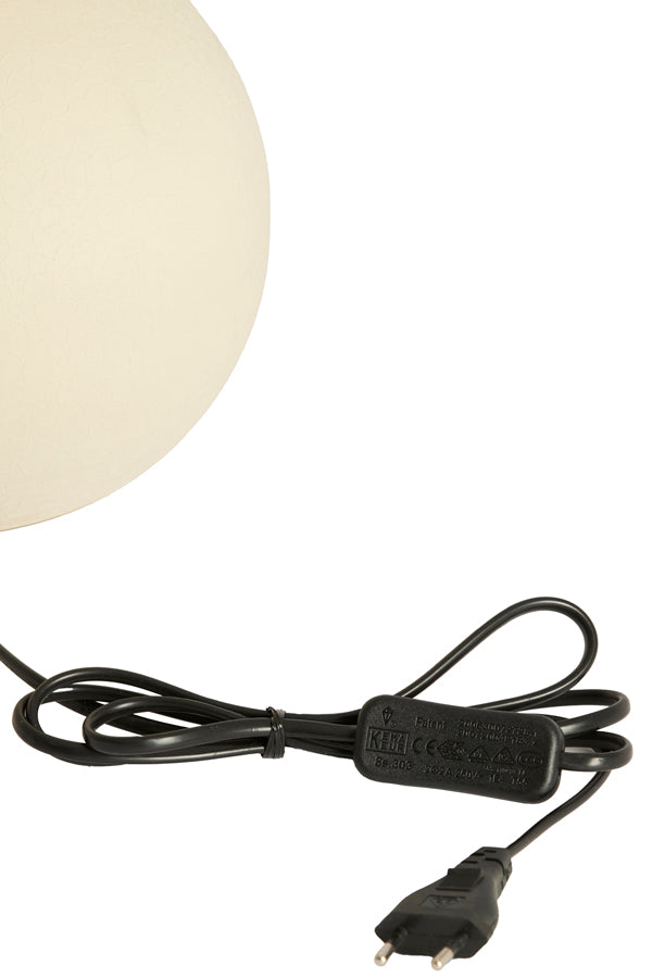 Lamp base 19,5x38,5 cm BENAO matt cream