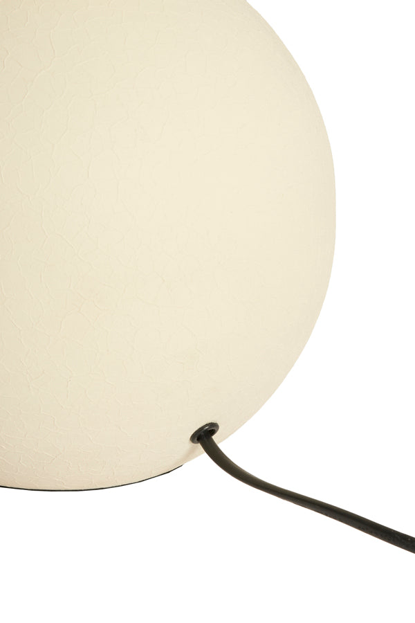 Lamp base 19,5x38,5 cm BENAO matt cream
