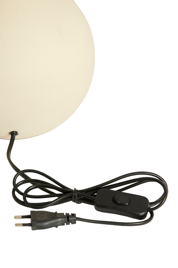 Lamp base 19,5x38,5 cm BENAO matt cream