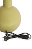 Lamp base 19,5x38,5 cm BENAO shiny olive green