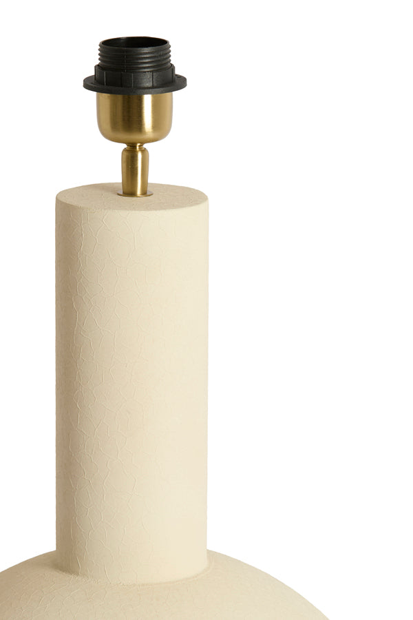 Lamp base 31x53 cm BENAO matt cream