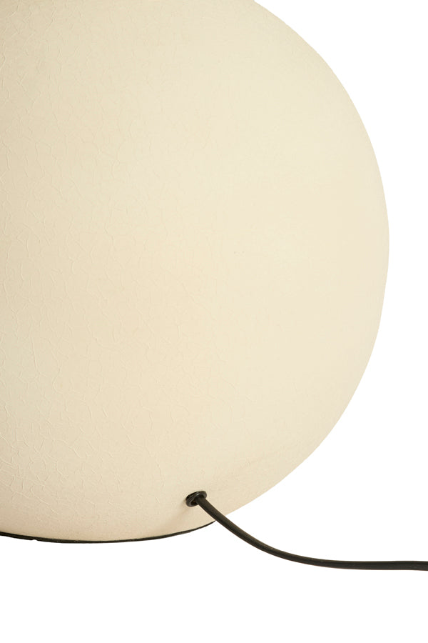Lamp base 31x53 cm BENAO matt cream