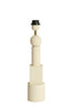 Lamp base 10x40,50 cm VIVIANE matt cream