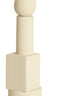 Lamp base 10x40,50 cm VIVIANE matt cream