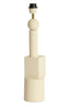 Lamp base 13x50 cm VIVIANE matt cream