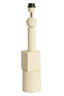 Lamp base 13x50 cm VIVIANE matt cream