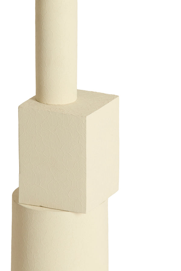 Lamp base 13x50 cm VIVIANE matt cream