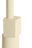 Lamp base 13x50 cm VIVIANE matt cream