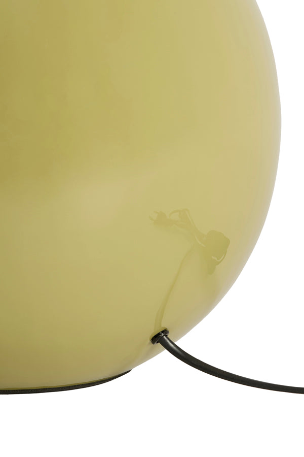 Lamp base 31x53 cm BENAO shiny olive green