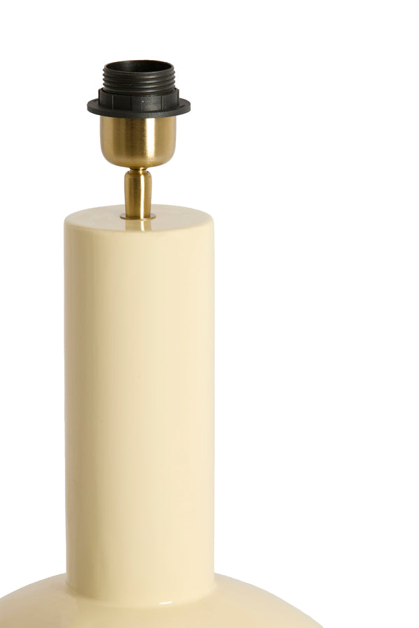 Lamp base 31x53 cm BENAO shiny cream
