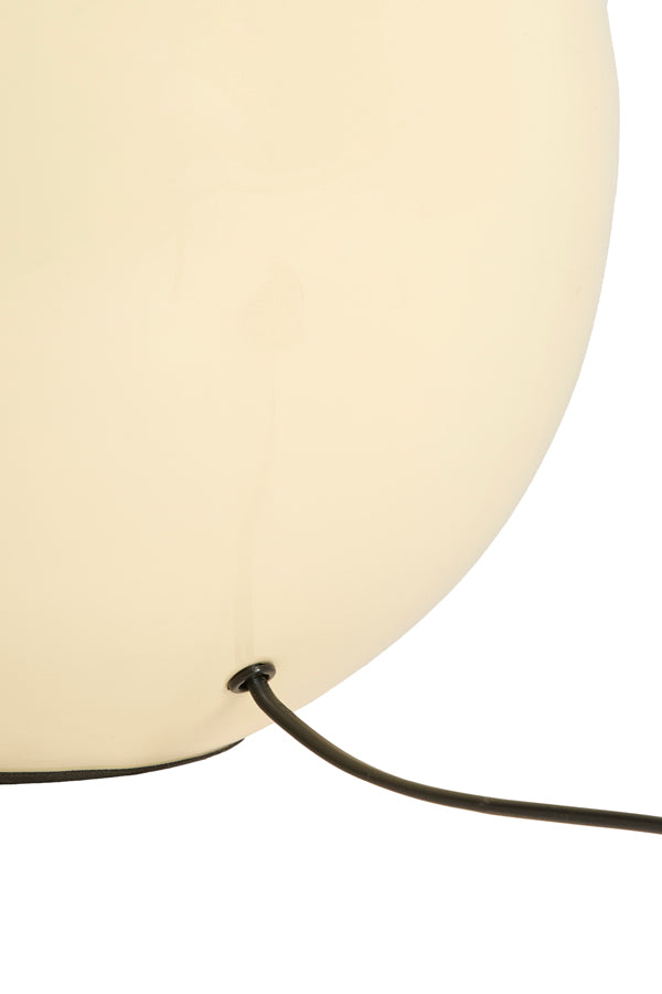 Lamp base 31x53 cm BENAO shiny cream