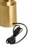 Lamp base 12x35 cm VIVINO matt gold