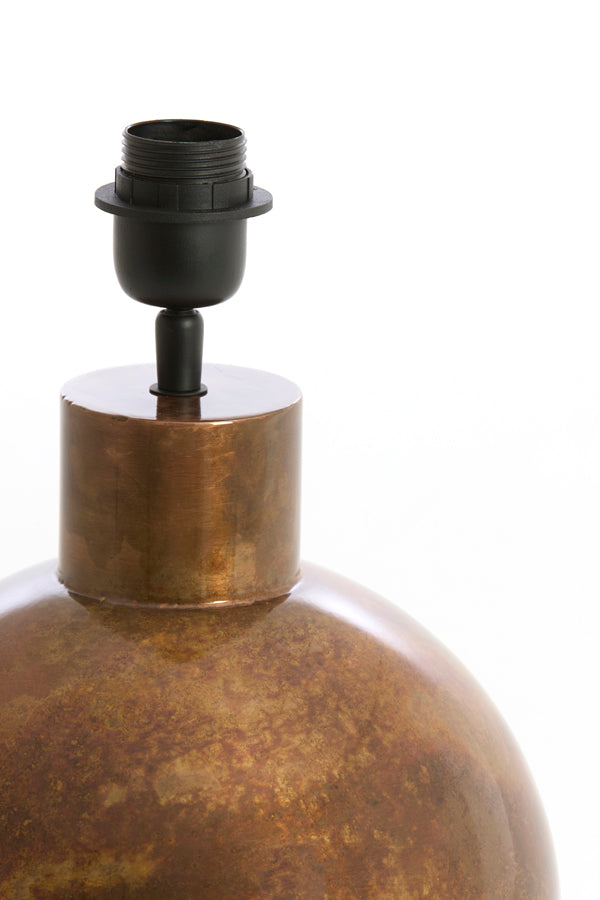 Lamp base 25,5x33 cm BENU copper-bronze
