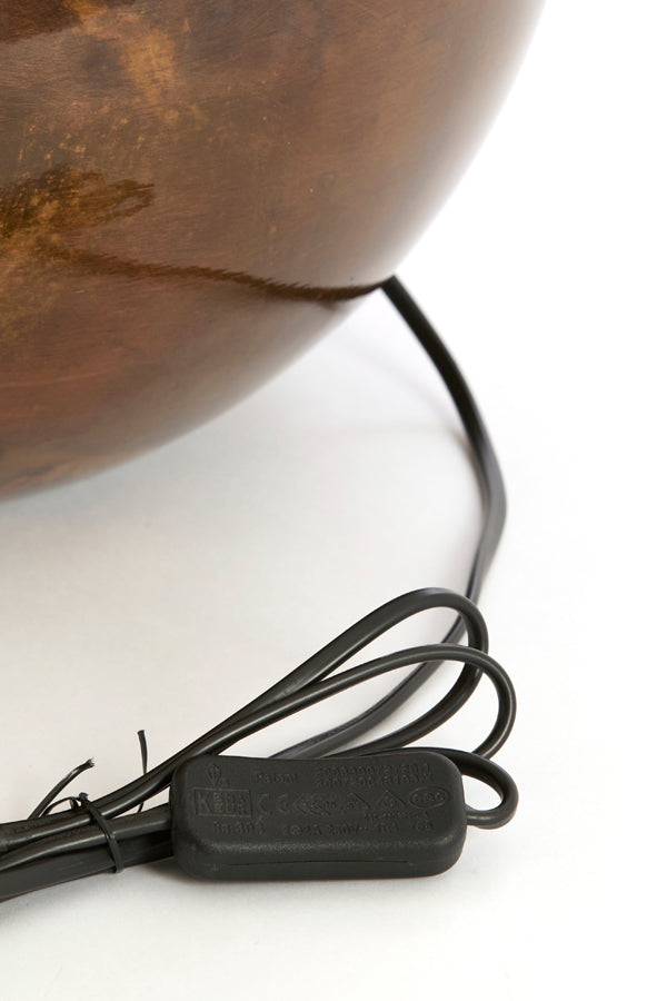 Lamp base 34,5x41,5 cm BENU copper-bronze