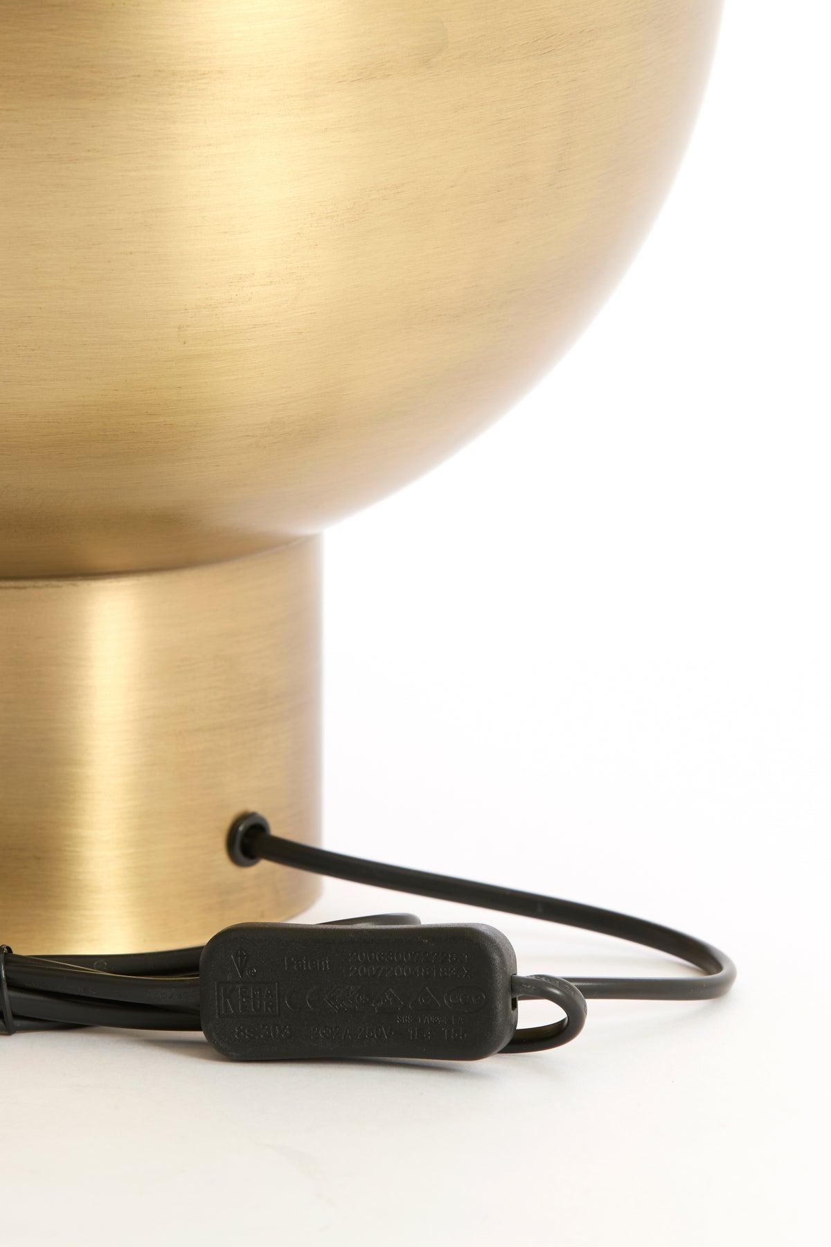 Lamp base 31x25 cm ISMARA antique bronze