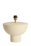 Lamp base 31x25 cm ISMARA matt cream