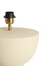Lamp base 31x25 cm ISMARA matt cream