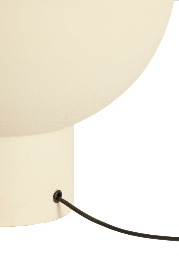 Lamp base 31x25 cm ISMARA matt cream