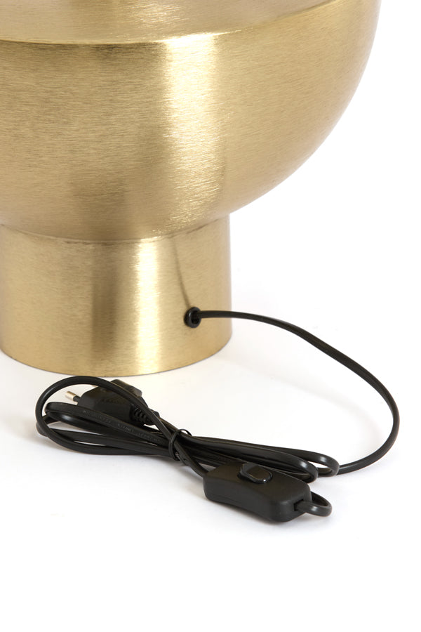 Lamp base 31x25 cm ISMARA matt gold