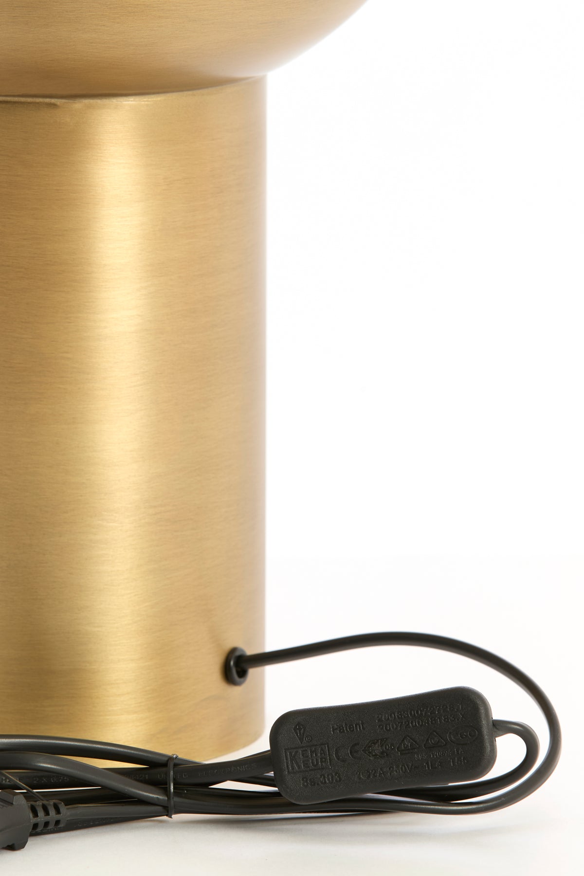 Lamp base 27x38,5 cm ISMARA antique bronze