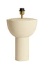 Lamp base 27x38,5 cm ISMARA matt cream