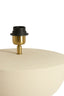 Lamp base 27x38,5 cm ISMARA matt cream