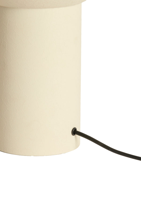 Lamp base 27x38,5 cm ISMARA matt cream