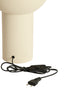 Lamp base 27x38,5 cm ISMARA matt cream