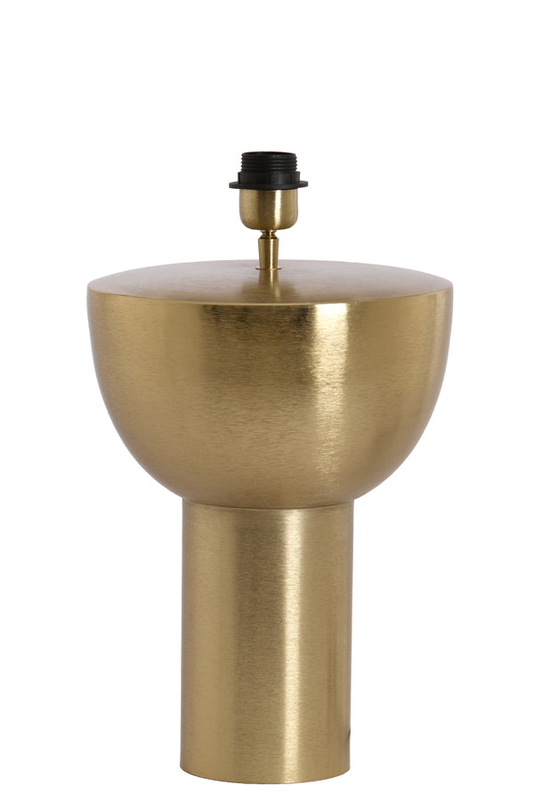 Lamp base 27x38,5 cm ISMARA matt gold