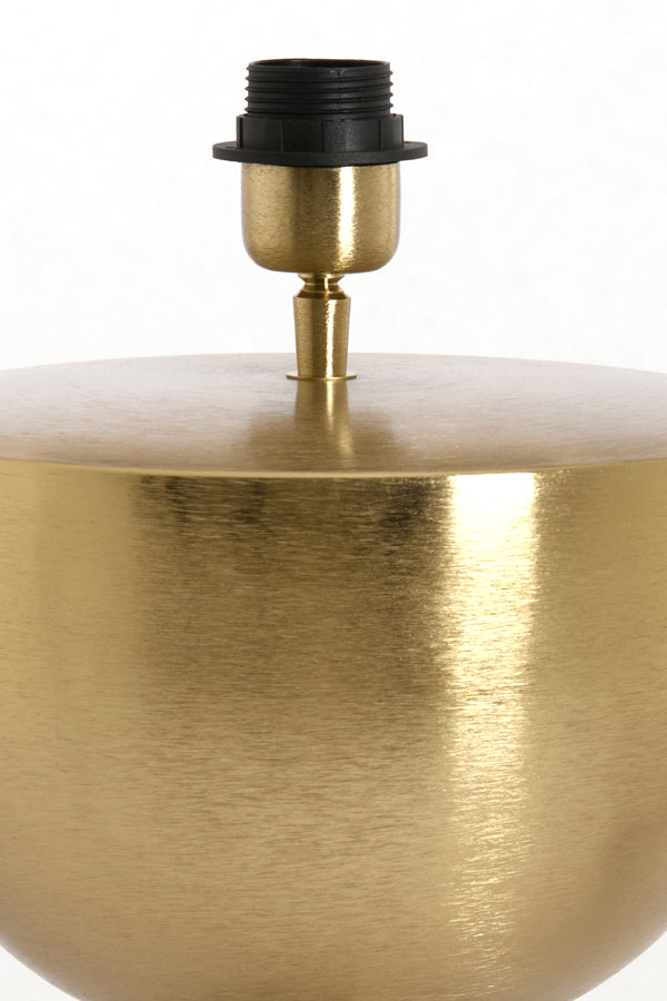 Lamp base 27x38,5 cm ISMARA matt gold