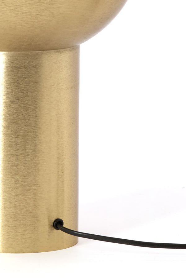 Lamp base 27x38,5 cm ISMARA matt gold