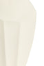 Lamp base 26x12x38 cm CORDOBA matt cream