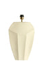 Lamp base 30x13x48 cm CORDOBA matt cream