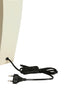 Lamp base 30x13x48 cm CORDOBA matt cream