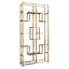Display cabinet Magnus brushed gold