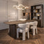 Dining table Castello Smoked charchoal 230