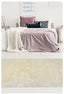 Soft Washable Ivory Shaggy Rug | SA-01