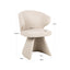 Dining chair Zenith biscotti