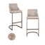 Bar stool Bolton natural geo (Set of 2)