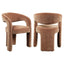 Dining chair Soho Be straight mocha mousse