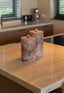 Storage box Rosaline chocolat brown storage jar small
