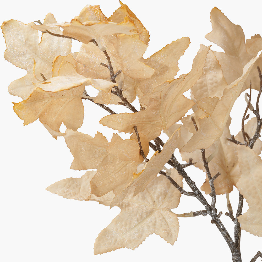 Natural Magnolia Faux Flower Bunch