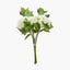 White Hydrangea Faux Flower Bunch