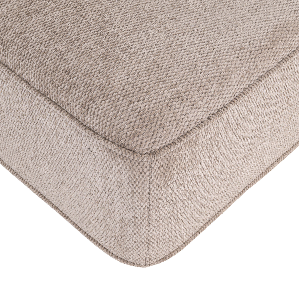 Sofa Tudor mocca boldweave 1-seater movable backrest